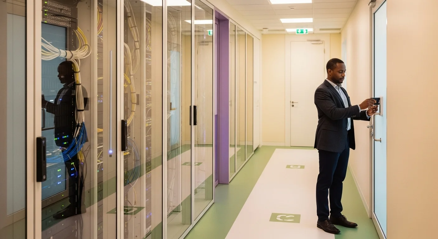 Enterprise data center with secure access controls